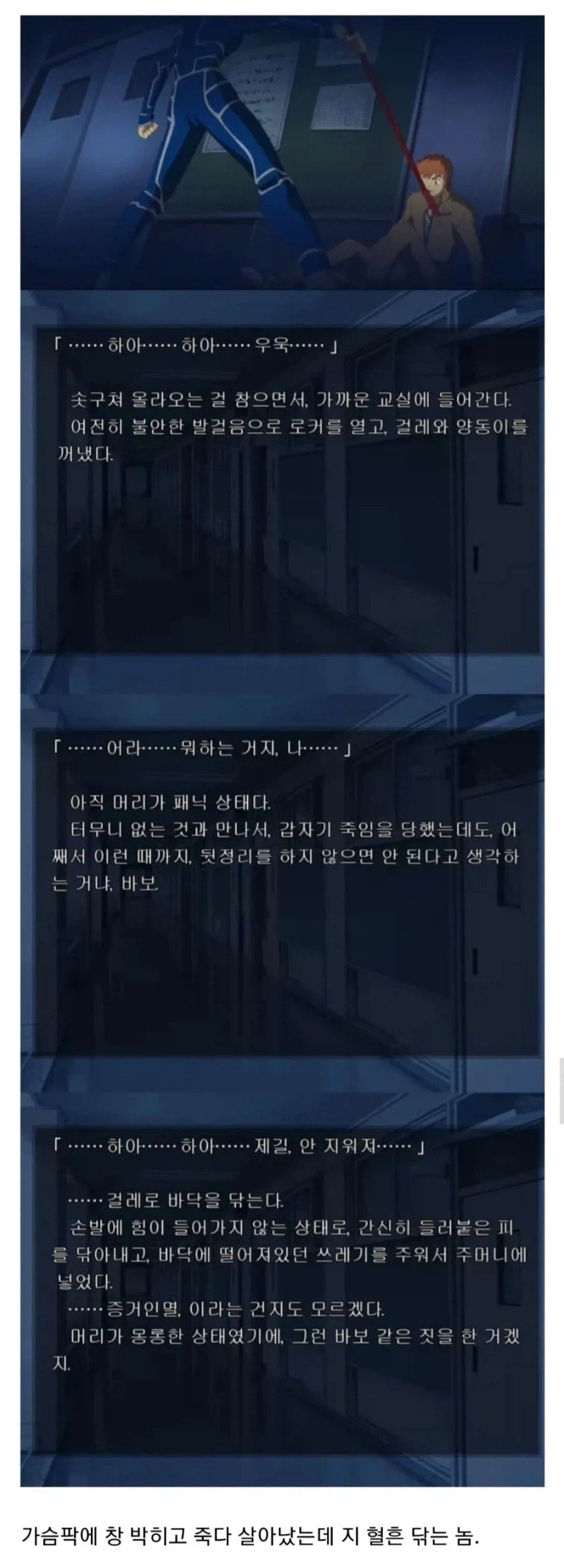 타입문 세계관 가짜광기 vs 진짜 광기