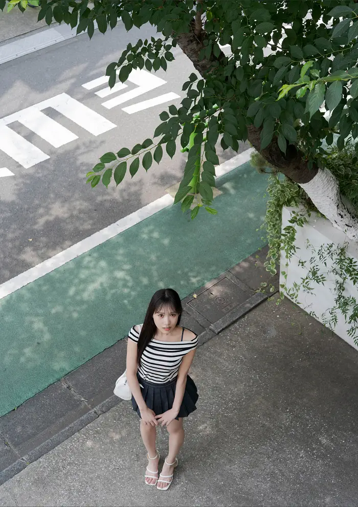 요코노 스미레, BUBKA 디지털 사진집 「그 커브, 반칙급!」 Set.01