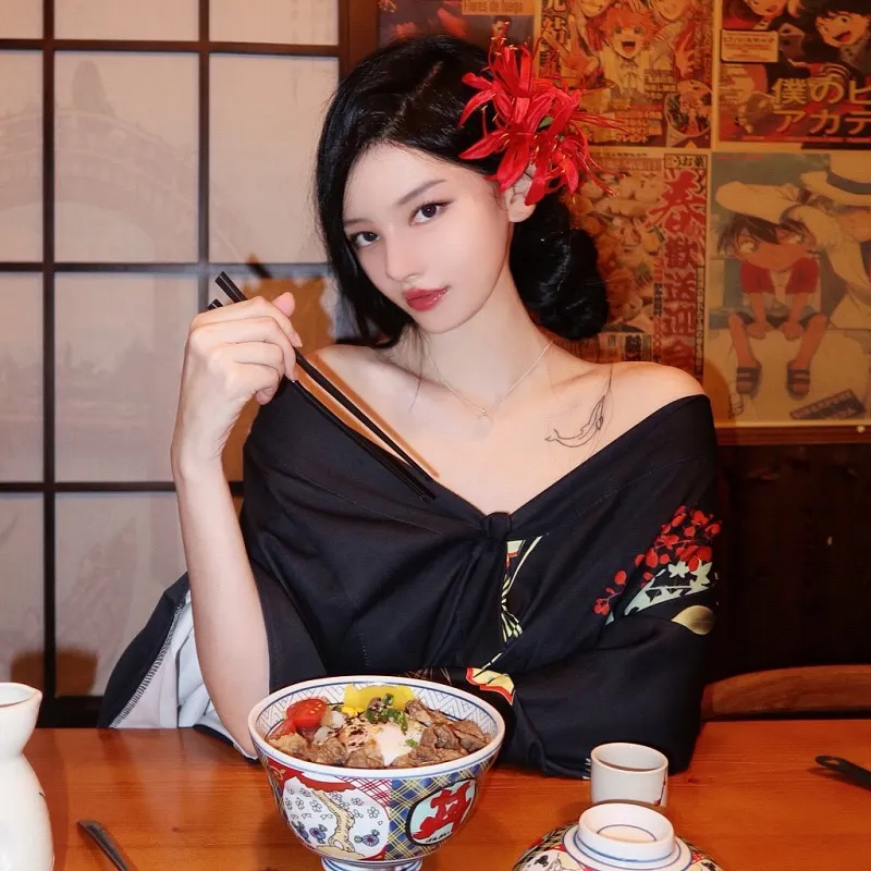 역시 기모노 처자