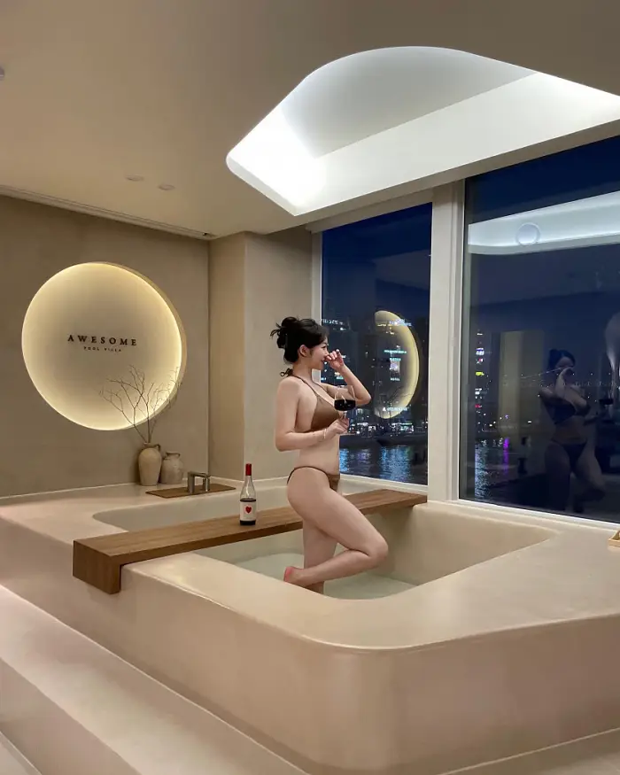 광안리 호텔 전망