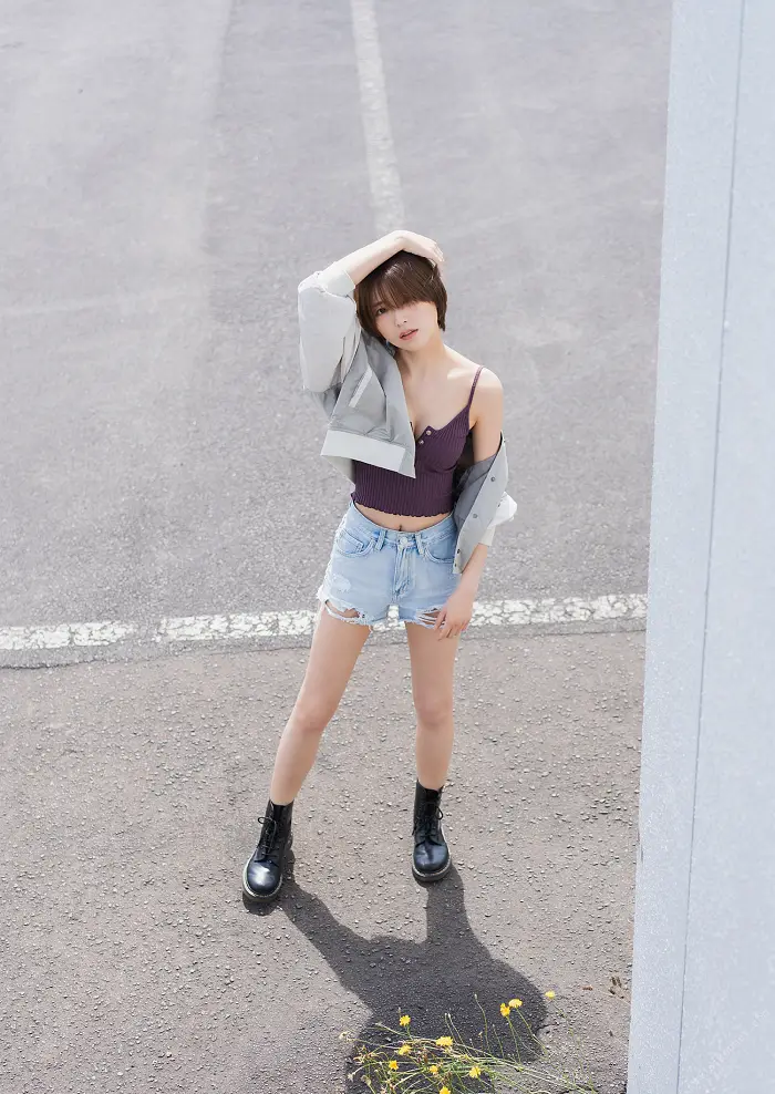 보이시한 일본 처자