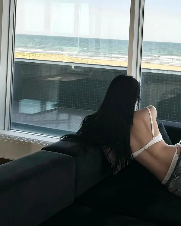 올해 처음으로 바다에 다녀왔다