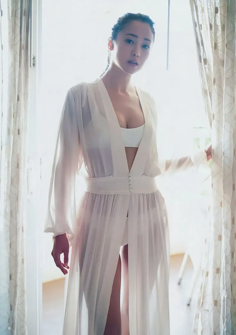 촬영장에서의 일본모델