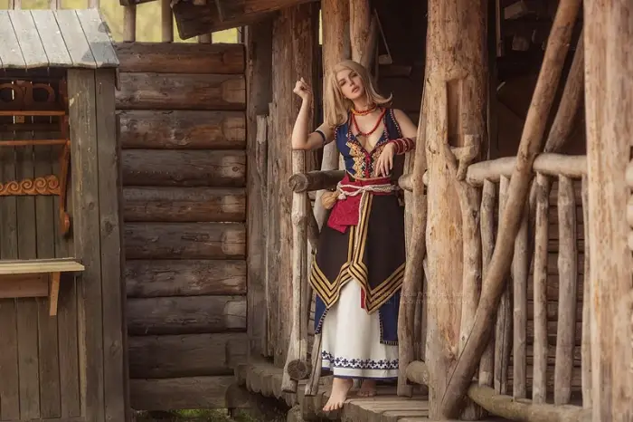 위쳐의 키이라 메츠 코스프레한 처자